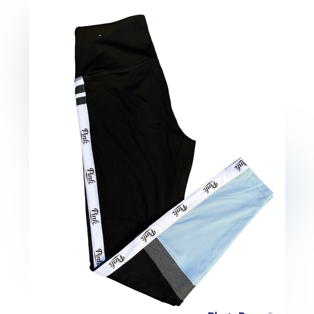 Pink Victoria Secret ultimate M New black blue and withe leggings